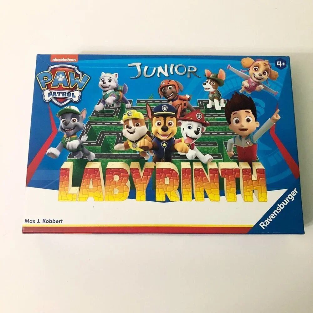 Ravensburger Paw Patrol Labyrinth Junior Board Game Missing Instructions